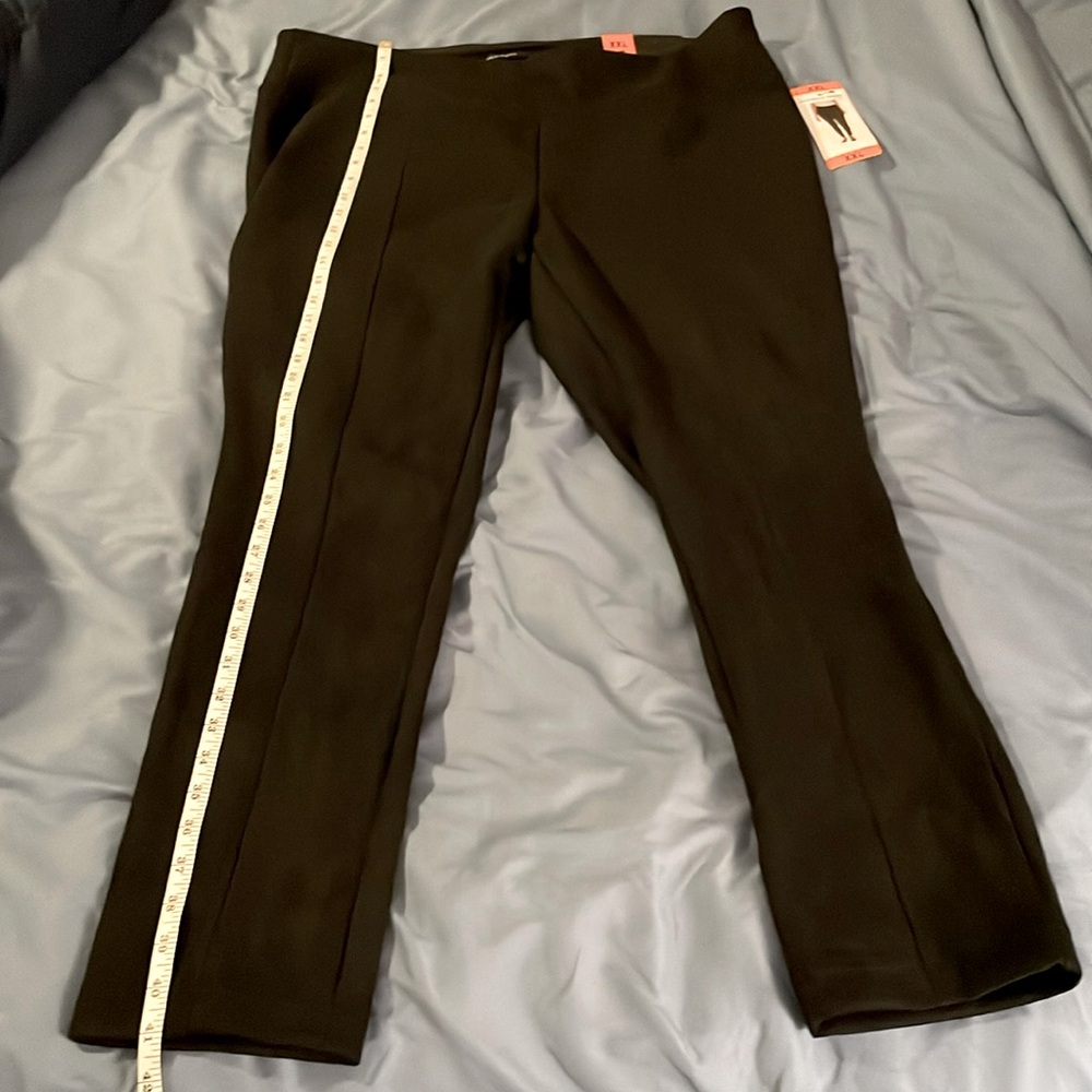 Black Skinny Leg Pants - XXL